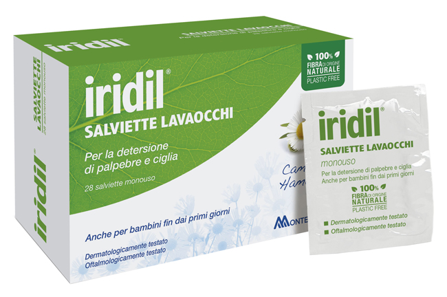 IRIDIL SALVIETTINE LAVAOCCHI 28 PEZZI - Farmacia Puddu Baire S.r.l.