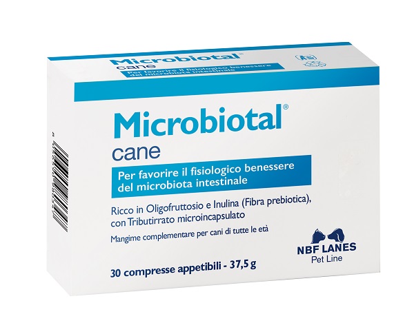 MICROBIOTAL CANE BLISTER 30 COMPRESSE APPETIBILI - Farmacia Puddu Baire S.r.l.