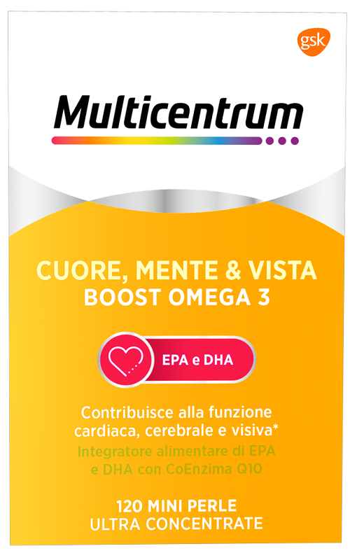 MULTICENTRUM MY OMEGA3 120 MINI PERLE - Farmacia Puddu Baire S.r.l.