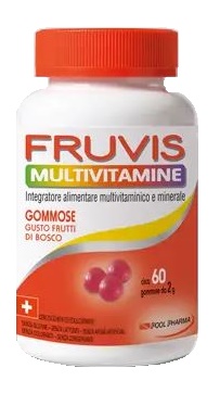 FRUVIS MULTIVITAMINE GOMMOSE 60 GELATINE DA 2 G - Farmacia Puddu Baire S.r.l.