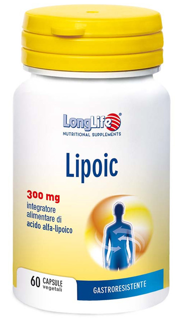 LONGLIFE LIPOIC 60 CAPSULE VEGETALI - Farmacia Puddu Baire S.r.l.