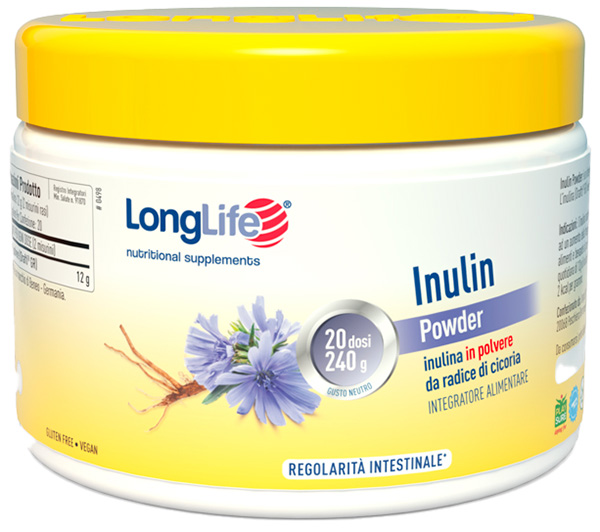 LONGLIFE INULINA POWDER 240 G - Farmacia Puddu Baire S.r.l.