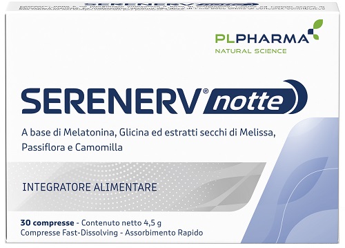 SERENERV NOTTE 40 COMPRESSE 0,8 MG - Farmacia Puddu Baire S.r.l.