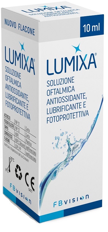 LUMIXA SOLUZIONE OFTALMICA LUBRIFICANTE ANTIOSSIDANTE 10 ML - Farmacia Puddu Baire S.r.l.