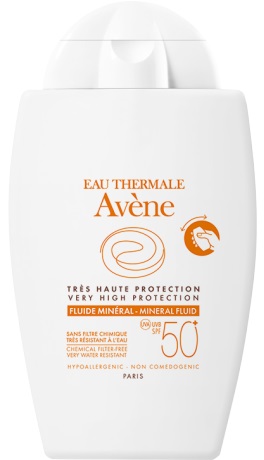 EAU THERMALE AVENE SOLARE FLUIDO MINERALE 50+ 40 ML - Farmacia Puddu Baire S.r.l.
