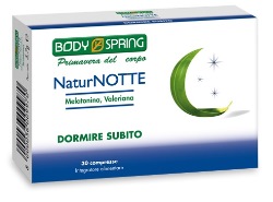 BODY SPRING NATUR NOTTE 30 COMPRESSE - Farmacia Puddu Baire S.r.l.