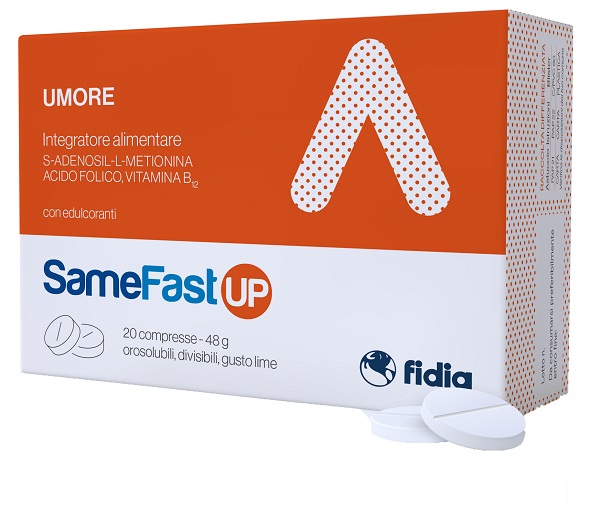 SAMEFAST UP 20 COMPRESSE OROSOLUBILI DIVISIBILI - Farmacia Puddu Baire S.r.l.