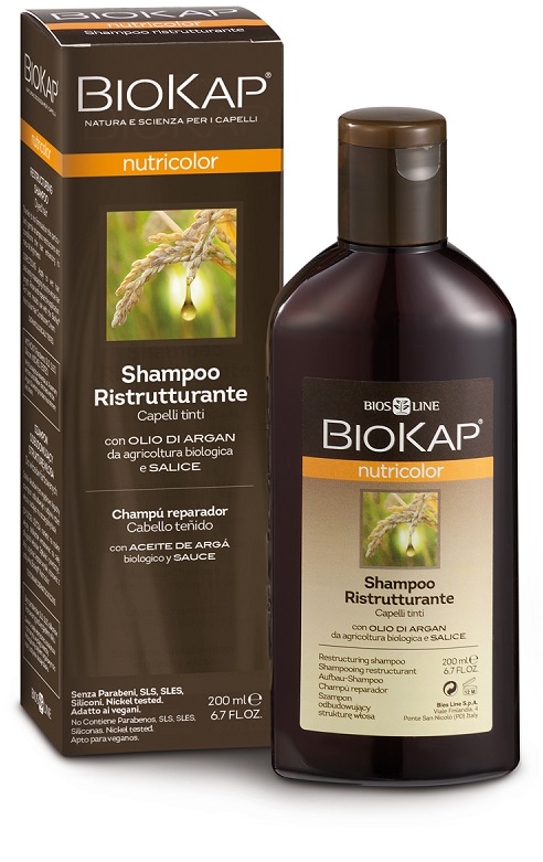 BIOKAP NUTRICOLOR SHAMPOO RISTRUTTURANTE 200 ML - Farmacia Puddu Baire S.r.l.