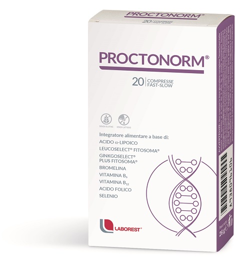 PROCTONORM 20 COMPRESSE - Farmacia Puddu Baire S.r.l.