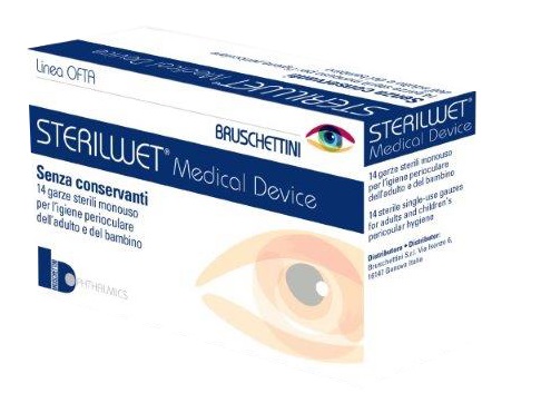 STERILWET GARZA OFTALMICA 14 PEZZI - Farmacia Puddu Baire S.r.l.