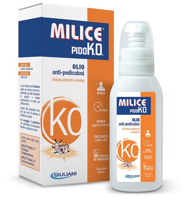 MILICE PIDOKO OLIO ANTIPEDICULOSI 75ML - Farmacia Puddu Baire S.r.l.
