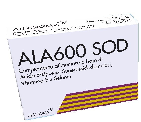 ALA600 SOD 20 COMPRESSE - Farmacia Puddu Baire S.r.l.