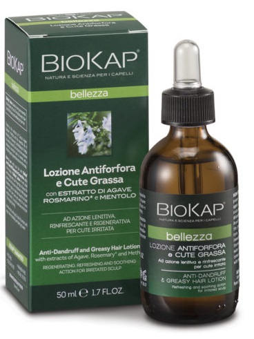 BIOKAP BELLEZZA LOZIONE ANTIFORFORA E CUTE GRASSA 50 ML BIOSLINE - Farmacia Puddu Baire S.r.l.