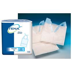 BAVAGLIA MONOUSO TENA BIB MISURA MEDIA/LARGE 150 PEZZI - Farmacia Puddu Baire S.r.l.