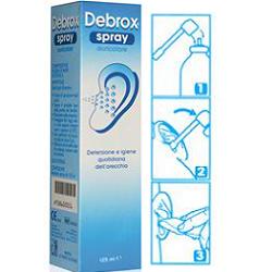 DEBROX SPRAY AURICOLARE FLACONE 125ML - Farmacia Puddu Baire S.r.l.