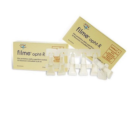 FILME OPHT-R LIQUIDO OFTALMICO PROTETTIVO 10 FLACONCINI 0,5 ML - Farmacia Puddu Baire S.r.l.