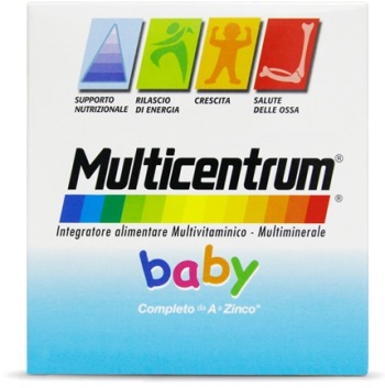 MULTICENTRUM BABY 14 BUSTINE EFFERVESCENTI - Farmacia Puddu Baire S.r.l.
