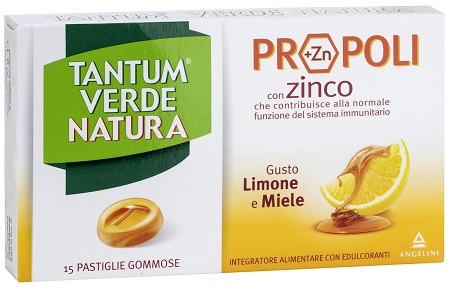 TANTUM VERDE NATURA PASTIGLIE GOMMOSE LIMONE & MIELE 30 G - Farmacia Puddu Baire S.r.l.