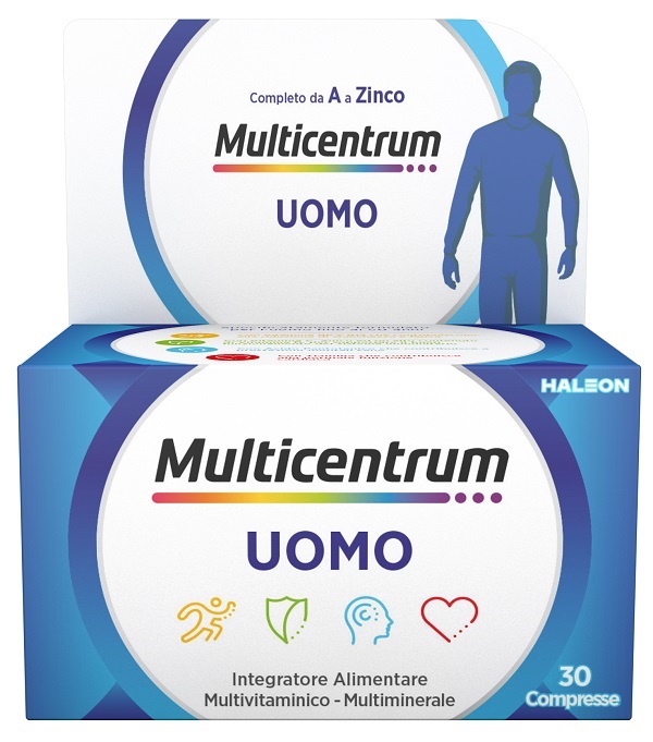 MULTICENTRUM UOMO 30 COMPRESSE - Farmacia Puddu Baire S.r.l.