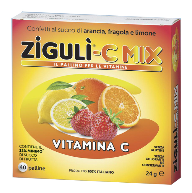 ZIGULI C MIX 40 PALLINE 24 G - Farmacia Puddu Baire S.r.l.