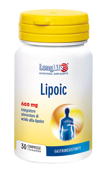 LONGLIFE LIPOIC 30 COMPRESSE - Farmacia Puddu Baire S.r.l.