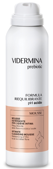 VIDERMINA PREBIOTIC MOUSSE 150 ML - Farmacia Puddu Baire S.r.l.