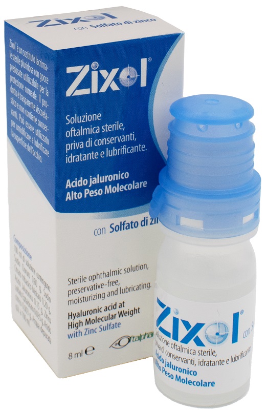 SOLUZIONE OFTALMICA ZIXOL PLURIDOSE 8 ML - Farmacia Puddu Baire S.r.l.