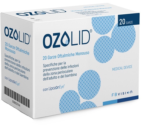 GARZA OZOLID OFTALMICA TNT CON OLIO OZONIZZATO IN FOSFOLIPIDI LIPOZONEYE 20 PEZZI - Farmacia Puddu Baire S.r.l.