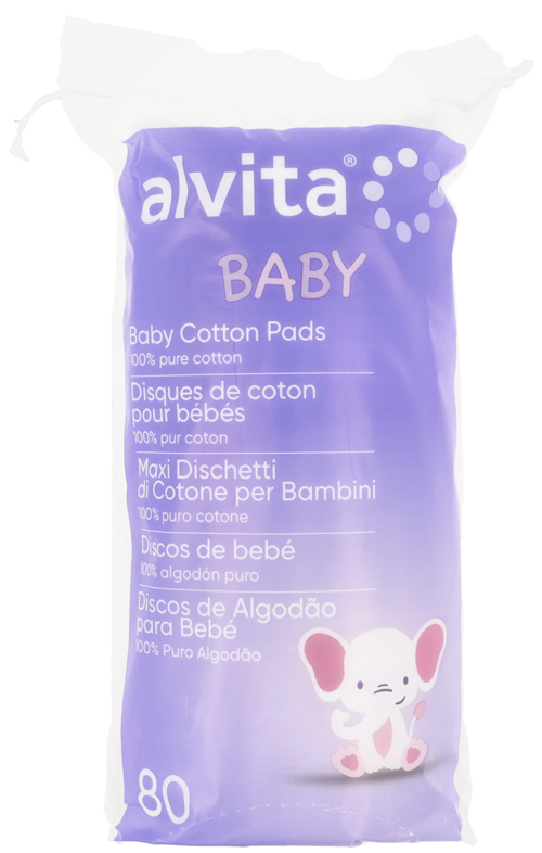 ALVITA MAXI DISCHETTI COTONE 80 PEZZI - Farmacia Puddu Baire S.r.l.