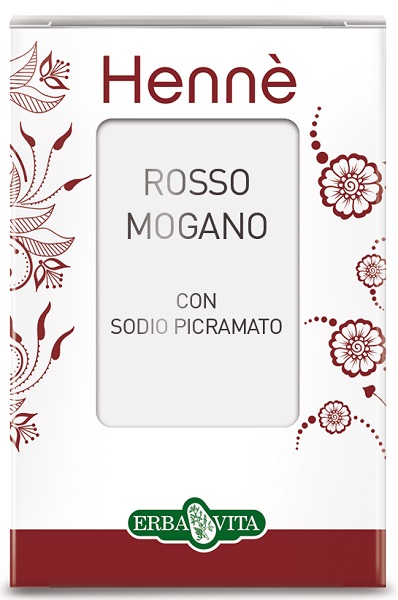 HENNE COLORANTE CAPELLI ROSSO MOGANO 100 G - Farmacia Puddu Baire S.r.l.