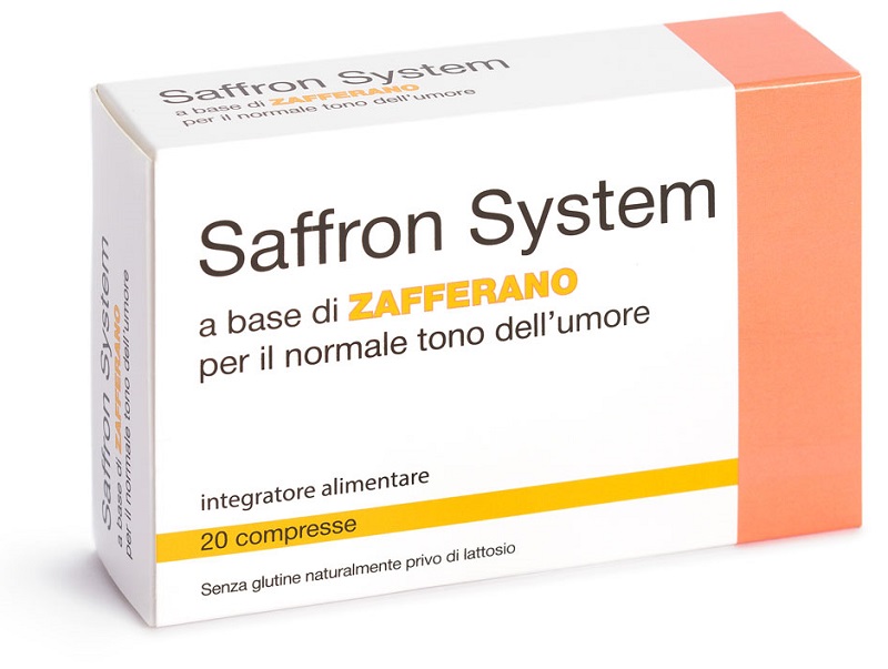 SAFFRON SYSTEM 20 COMPRESSE - Farmacia Puddu Baire S.r.l.