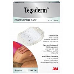 TEGADERM MEDICAZIONE IMPERMEABILE TRASPARENTE 5 PEZZI 6X7 CM - Farmacia Puddu Baire S.r.l.