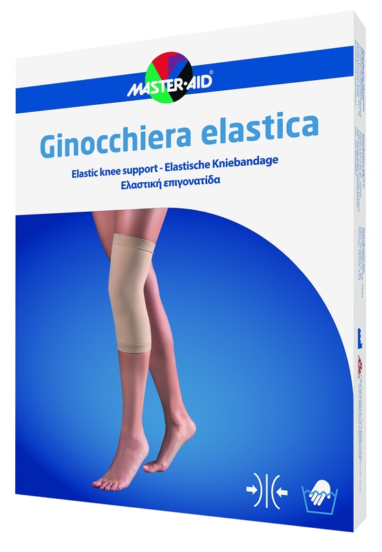 GINOCCHIERA ELASTICA MASTER-AID SPORT TAGLIA 5 44/49CM - Farmacia Puddu Baire S.r.l.