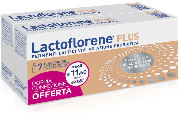 LACTOFLORENE PLUS BIPACK 7 FLACONI 140 ML - Farmacia Puddu Baire S.r.l.