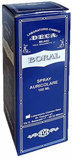 BORAL SPRAY AURICOLARE 100 ML - Farmacia Puddu Baire S.r.l.