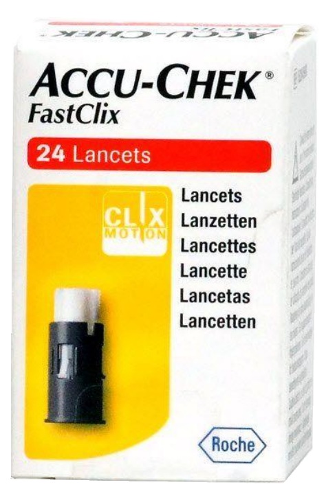 LANCETTE PUNGIDITO ACCU-CHEK FASTCLIX 24 PEZZI - Farmacia Puddu Baire S.r.l.