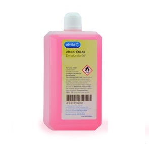 ALVITA ALCOOL ETILICO DENATURATO 90,1 250ML - Farmacia Puddu Baire S.r.l.