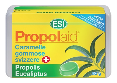ESI PROPOLAID CARAMELLE EUCALIPTO + PROPOLI 50 G - Farmacia Puddu Baire S.r.l.