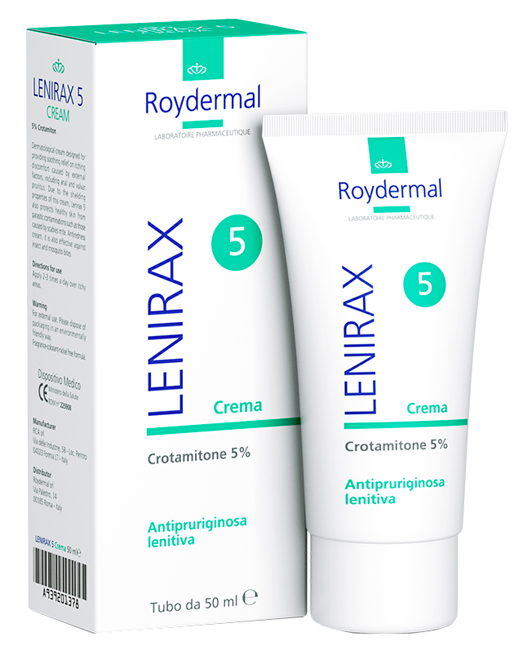 CREMA DERMATOLOGICA AL CROTAMITONE 5 % LENIRAX 5 50ML - Farmacia Puddu Baire S.r.l.