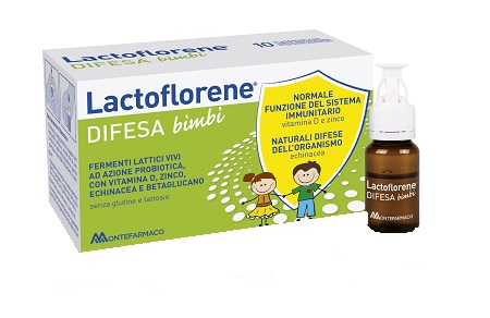 LACTOFLORENE DIFESA BAMBINI 10 FLACONI 100 ML - Farmacia Puddu Baire S.r.l.