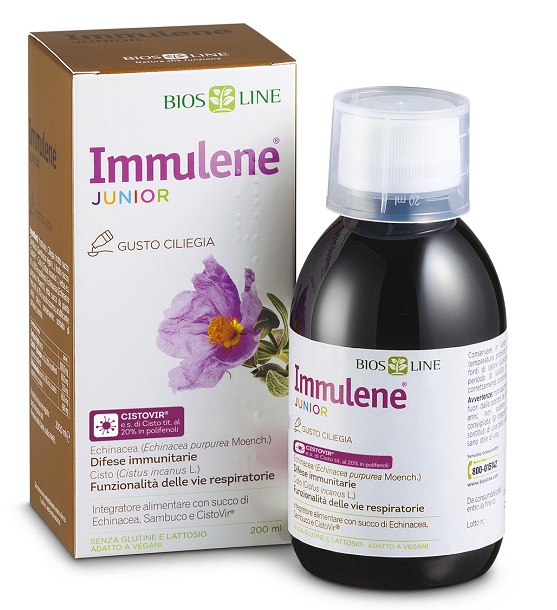 BIOSLINE IMMULENE JUNIOR 200 ML - Farmacia Puddu Baire S.r.l.