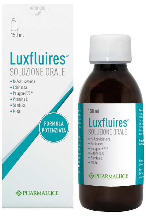 LUXFLUIRES SOLUZIONE ORALE 150 ML - Farmacia Puddu Baire S.r.l.