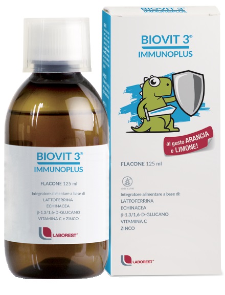 BIOVIT 3 IMMUNOPLUS 125 ML - Farmacia Puddu Baire S.r.l.