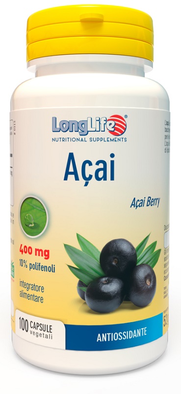 LONGLIFE ACAI 100 CAPSULE VEGETALI - Farmacia Puddu Baire S.r.l.