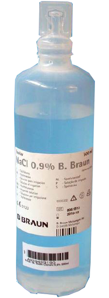 SOLUZIONE FISIOLOGICA 0,9% SODIO CLORURO 500 ML NON INIETTABILE - Farmacia Puddu Baire S.r.l.