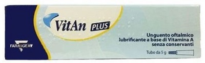 UNGUENTO OFTALMICO LUBRIFICANTE VITAN PLUS 5 G - Farmacia Puddu Baire S.r.l.