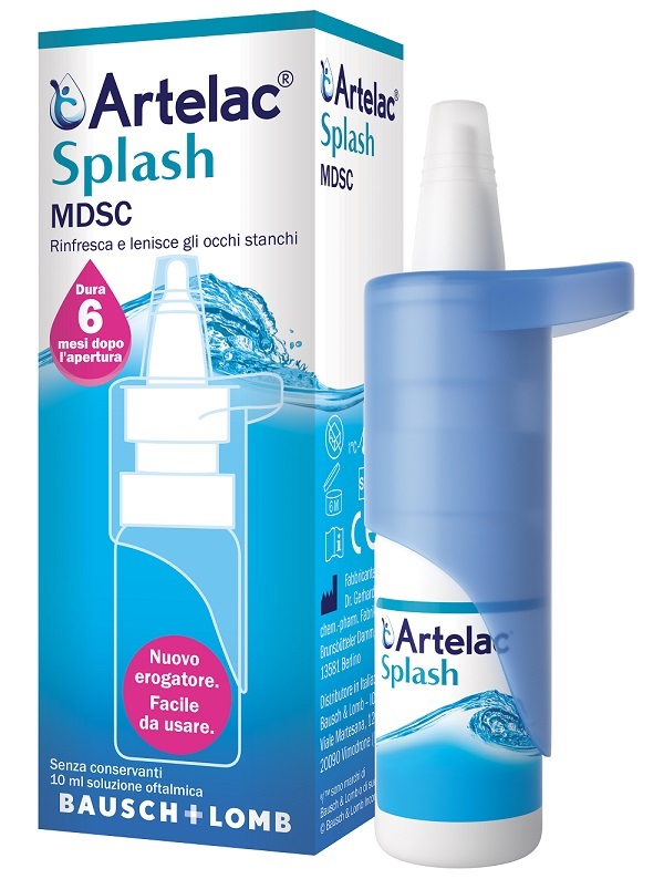 ARTELAC SPLASH GOCCE OCULARI 10 FLACONCINI MONODOSE 0,5 ML - Farmacia Puddu Baire S.r.l.