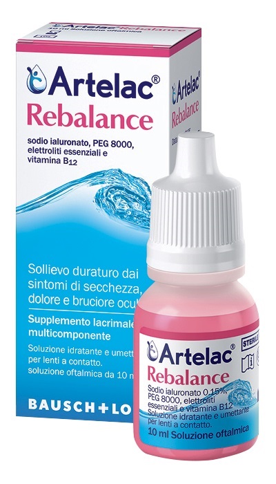 ARTELAC REBALANCE GOCCE OCULARI MULTIDOSE SENZA CONSERVANTI 10 ML - Farmacia Puddu Baire S.r.l.