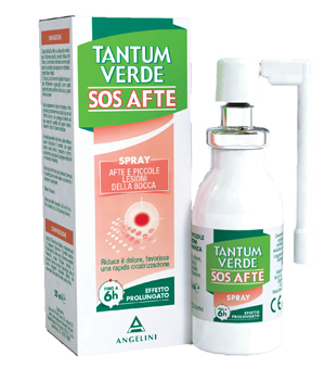 TANTUM VERDE SOS AFTE SPRAY 20 ML - Farmacia Puddu Baire S.r.l.