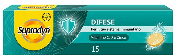 SUPRADYN DIFESE 15 COMPRESSE EFFERVESCENTI - Farmacia Puddu Baire S.r.l.